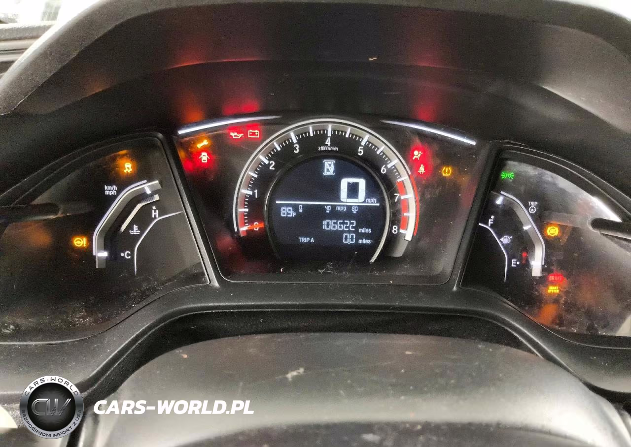 2017 Honda Civic Lx VIN:SHHFK7H24HU429446 - 9