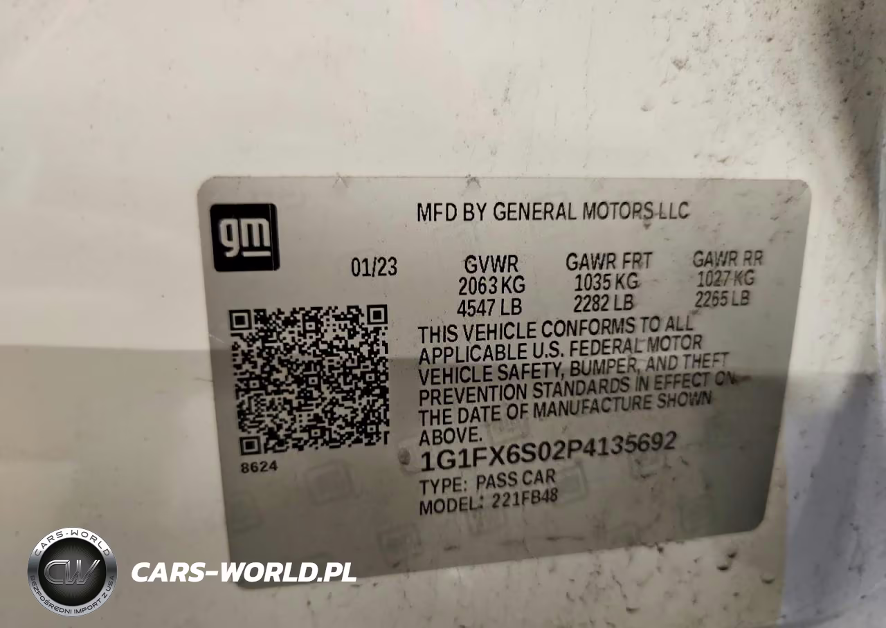 2023 Chevrolet Bolt Ev 2Lt VIN:1G1FX6S02P4135692 - 13