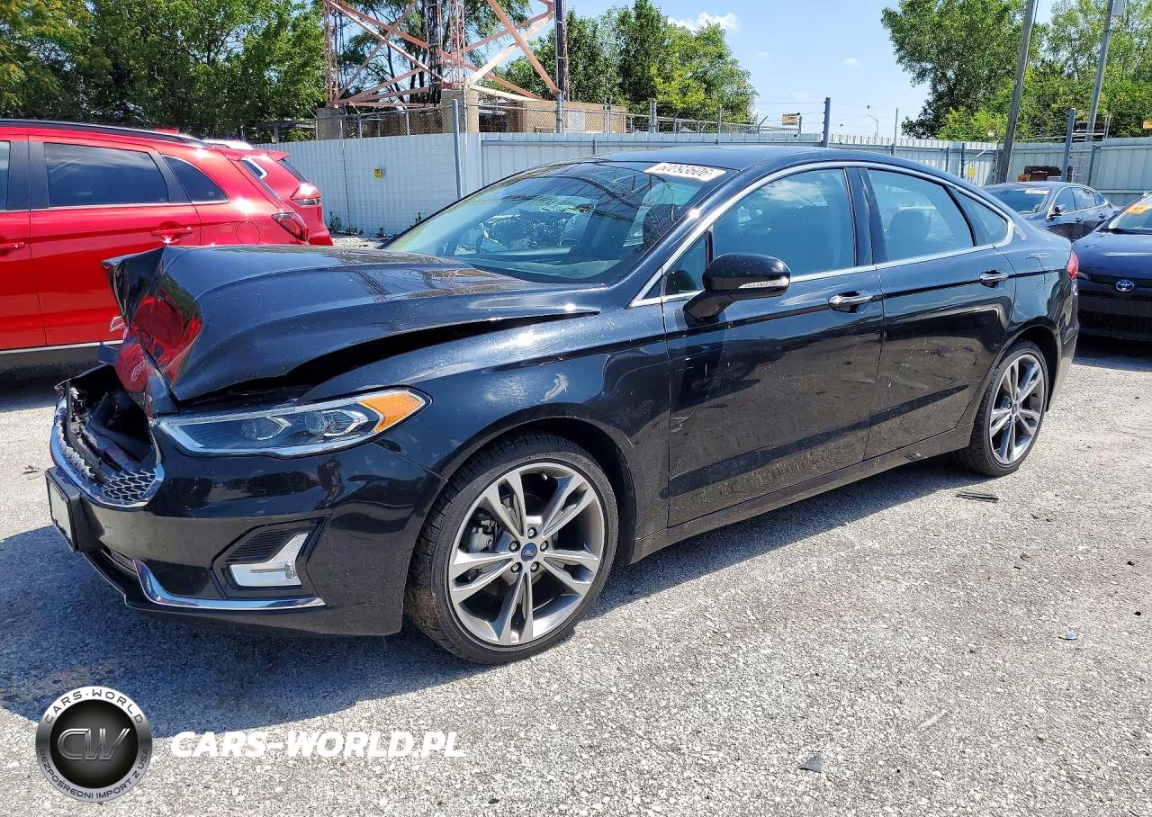 2020 Ford Fusion Titanium VIN:3FA6P0D9XLR194285 - 1