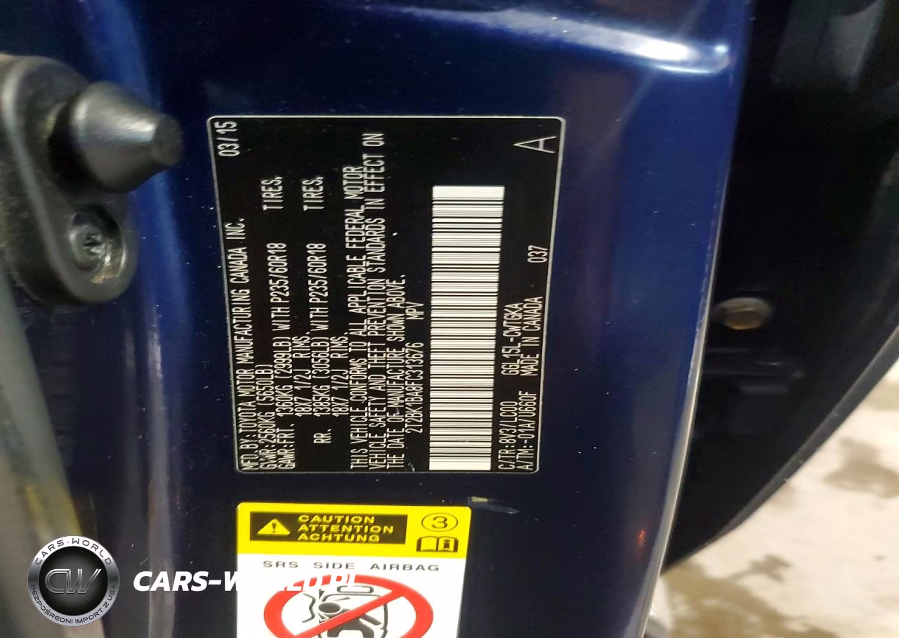 2015 Lexus Rx 350 Base VIN:2T2BK1BA8FC313676 - 13