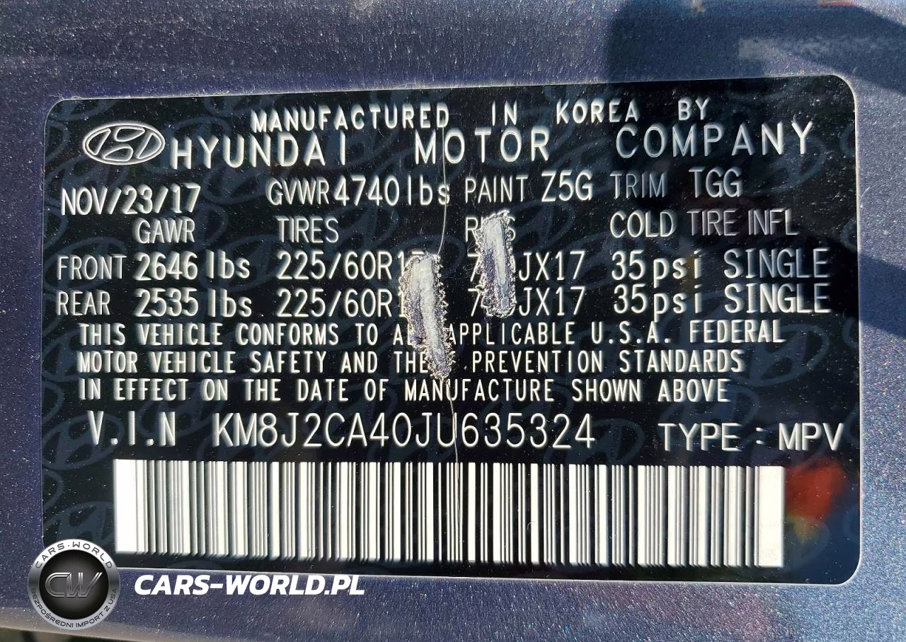 2018 Hyundai Tucson Se VIN:KM8J2CA40JU635324 - 13