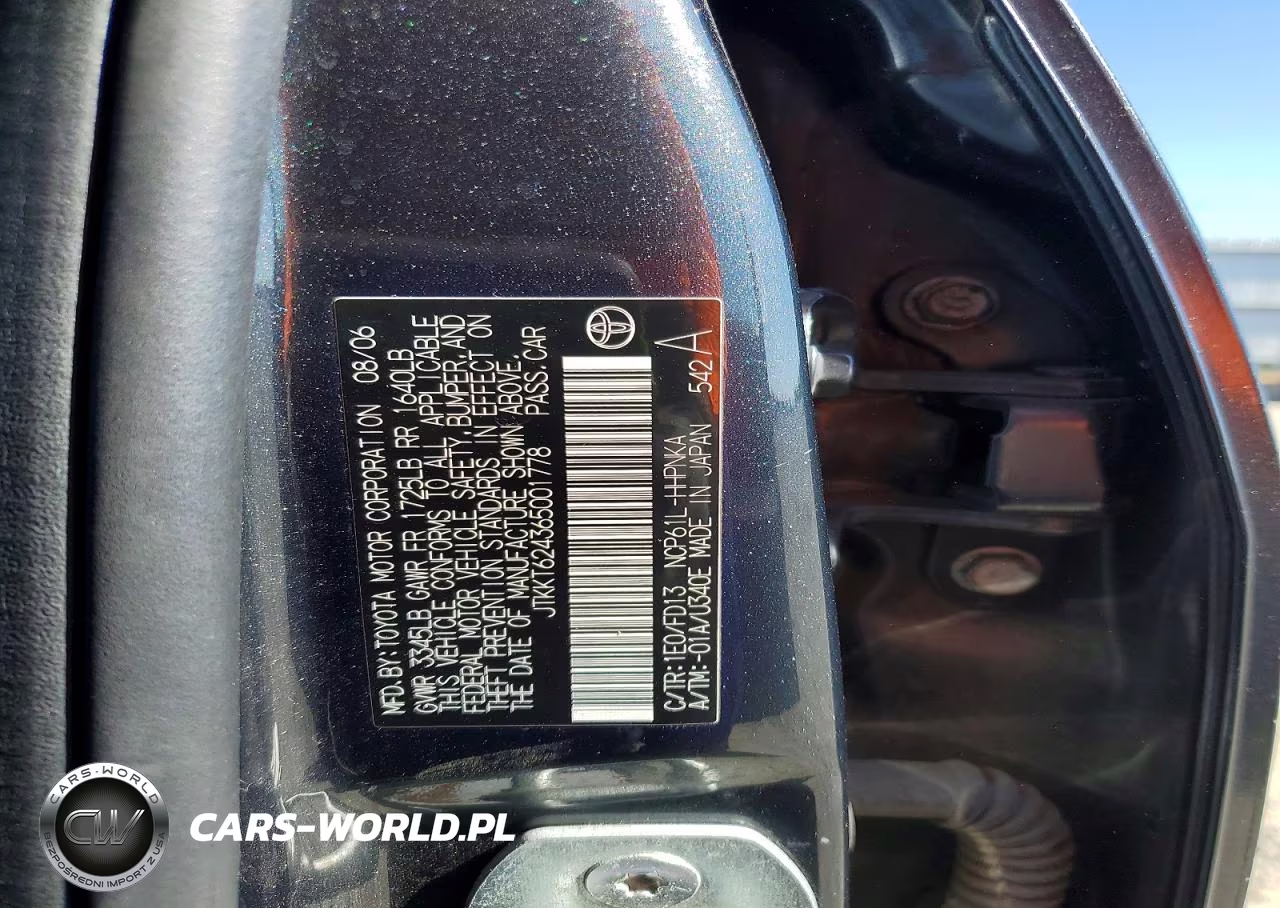 2006 Scion Xa Base VIN:JTKKT624365001778 - 12