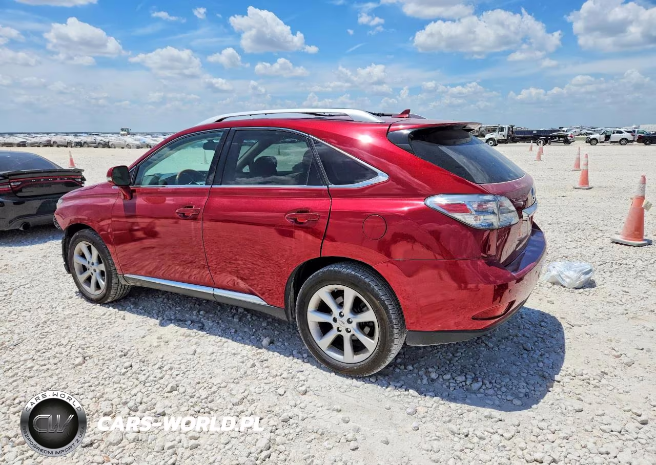 2011 Lexus Rx 350 VIN:2T2ZK1BA6BC057529 - 2