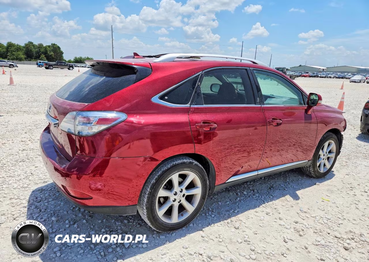 2011 Lexus Rx 350 VIN:2T2ZK1BA6BC057529 - 3