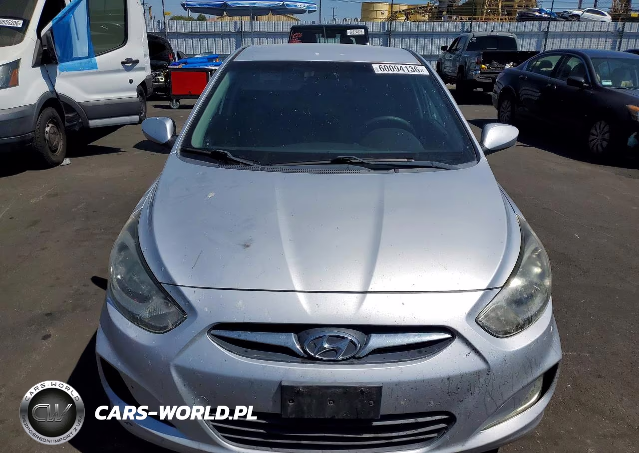 2012 Hyundai Accent Se VIN:KMHCU5AE1CU004589 - 5