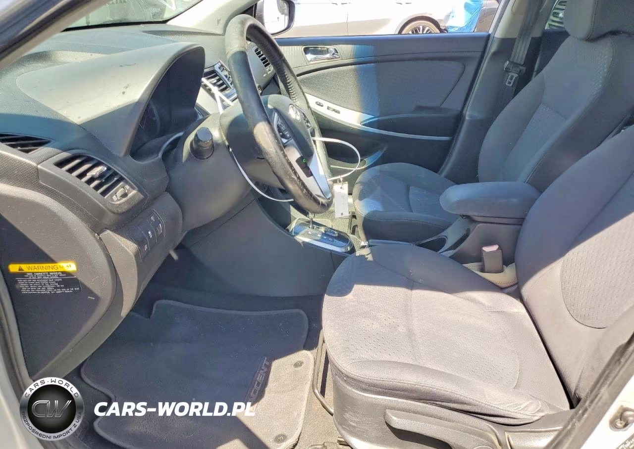 2012 Hyundai Accent Se VIN:KMHCU5AE1CU004589 - 7