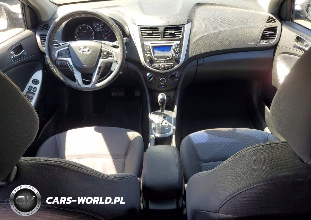 2012 Hyundai Accent Se VIN:KMHCU5AE1CU004589 - 8