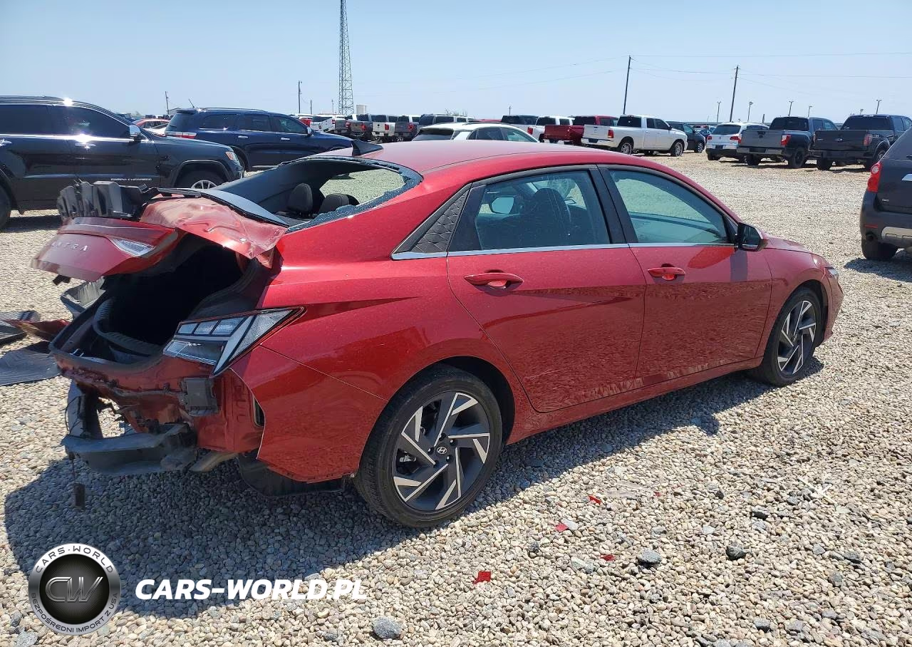 2025 Hyundai Elantra Sel VIN:KMHLS4DG4SU963075 - 3
