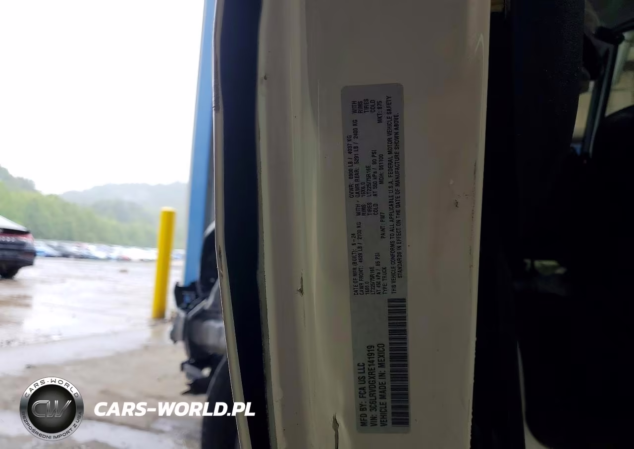 2024 Ram Promaster 2500 2500 High VIN:3C6LRVDGXRE141919 - 13