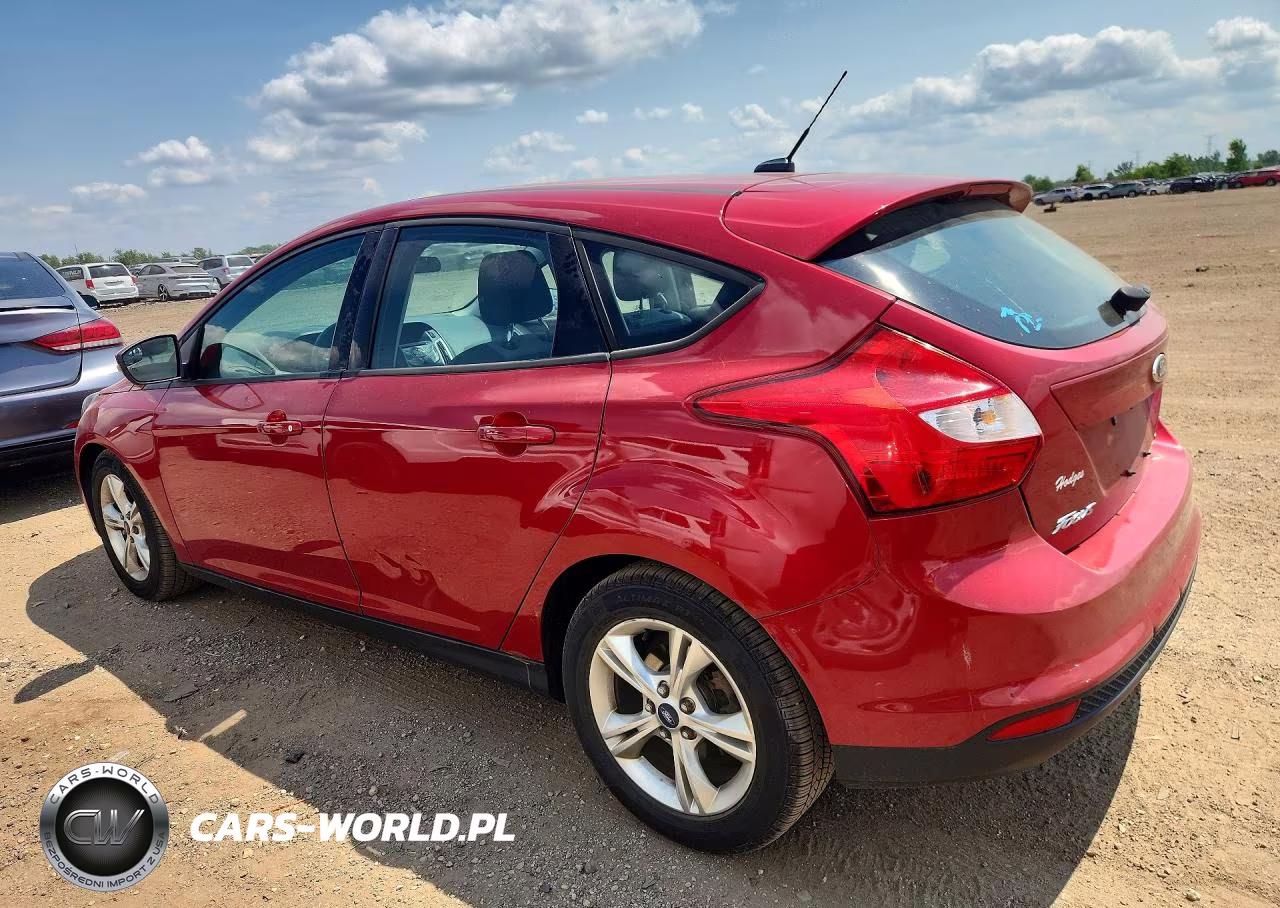 2012 Ford Focus Se VIN:1FAHP3K21CL370753 - 2