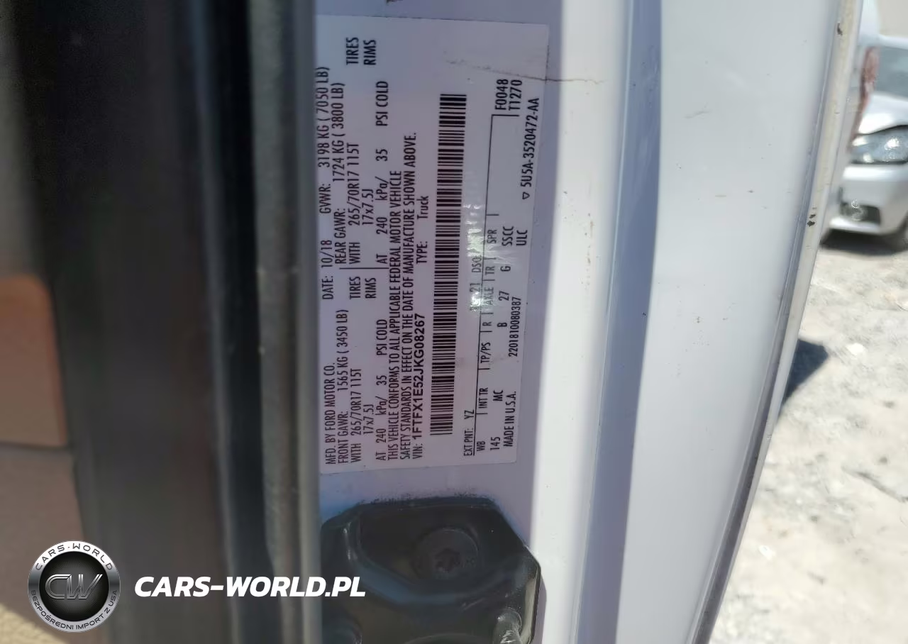 2018 Ford F150 Super Cab VIN:1FTFX1E52JKG08267 - 12