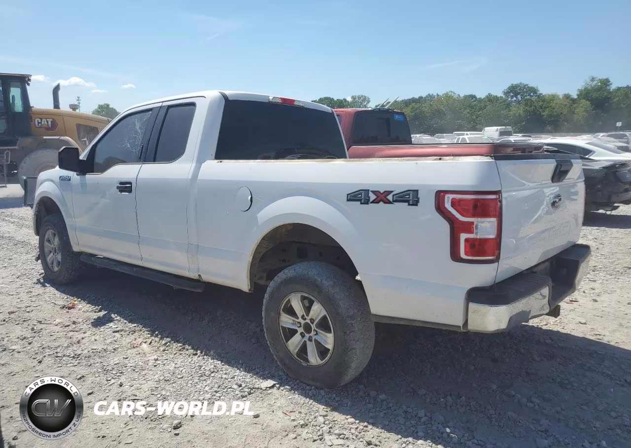 2018 Ford F150 Super Cab VIN:1FTFX1E52JKG08267 - 2