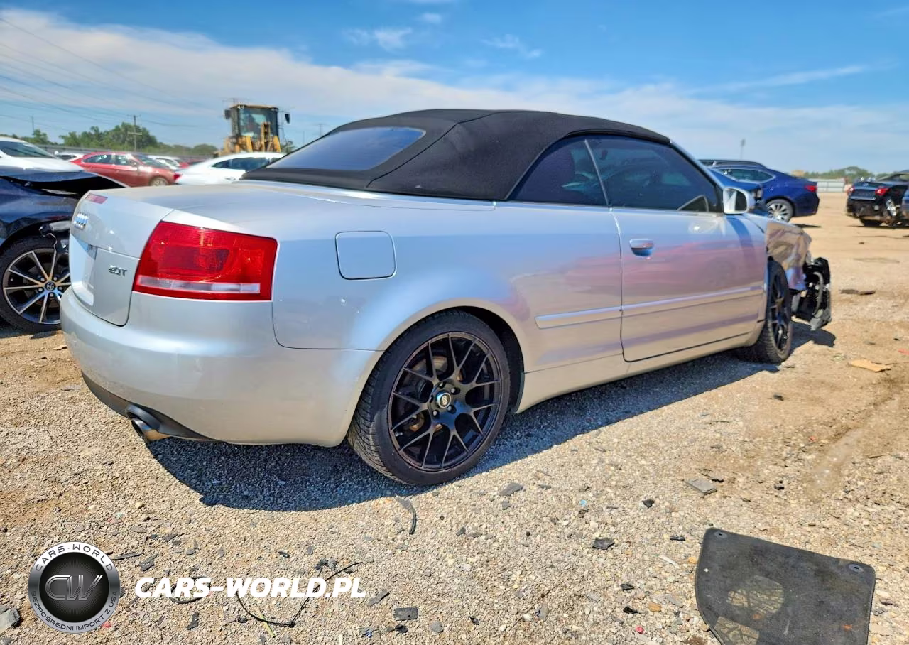2008 Audi A4 2.0T Cabriolet VIN:WAUAF48H58K016535 - 3
