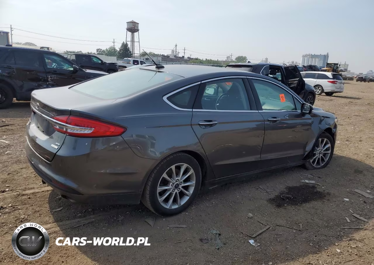 2017 Ford Fusion Se VIN:3FA6P0HD6HR128676 - 3