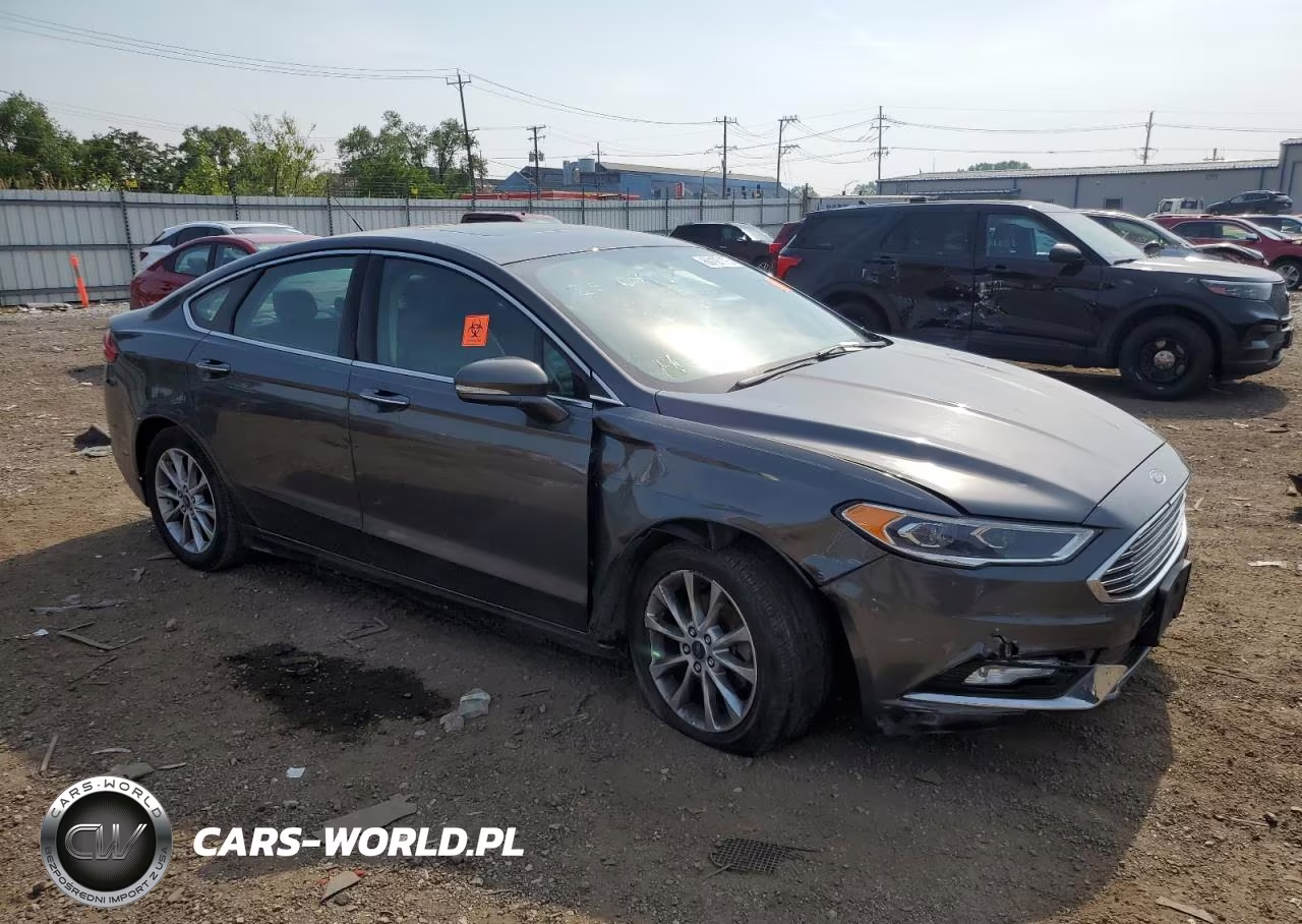 2017 Ford Fusion Se VIN:3FA6P0HD6HR128676 - 4
