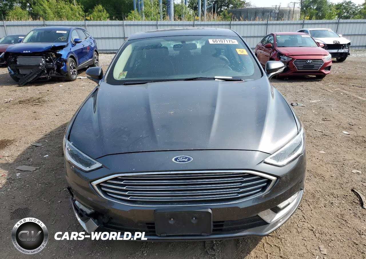 2017 Ford Fusion Se VIN:3FA6P0HD6HR128676 - 5