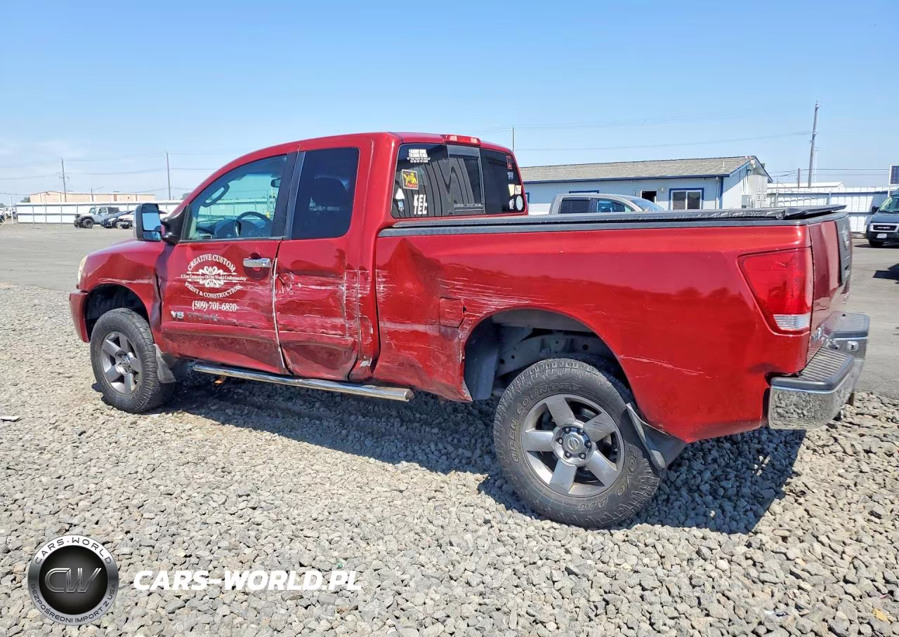 2005 Nissan Titan Xe VIN:1N6AA06B25N534814 - 2