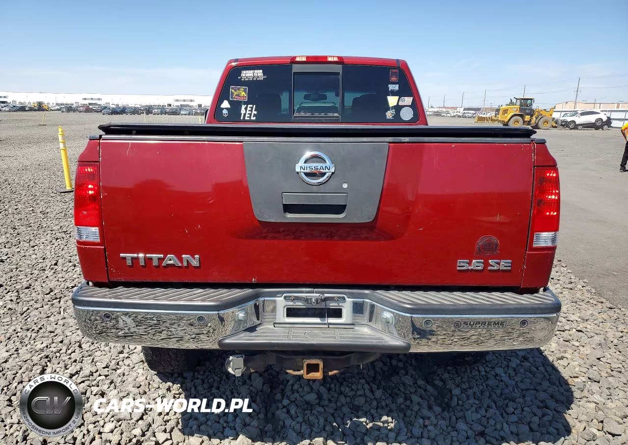 2005 Nissan Titan Xe VIN:1N6AA06B25N534814 - 6