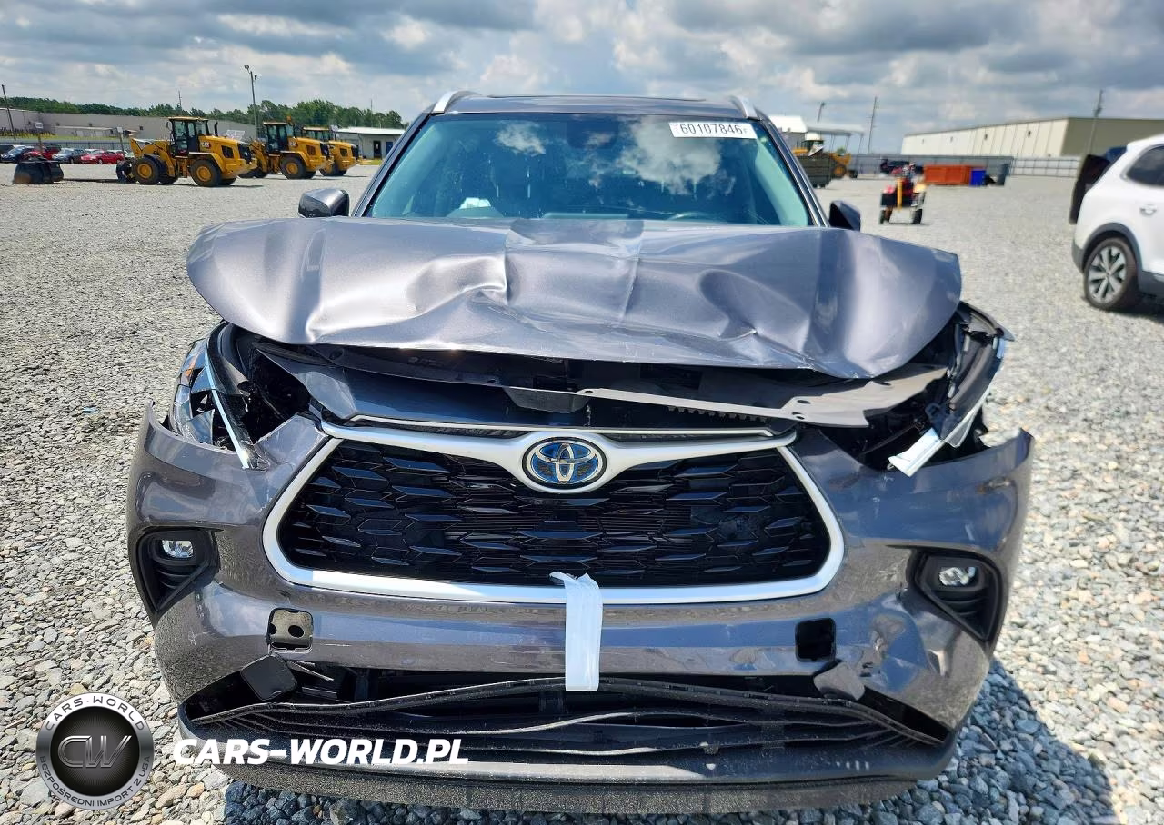 2022 Toyota Highlander Hybrid Xle VIN:5TDGARAH7NS509897 - 5
