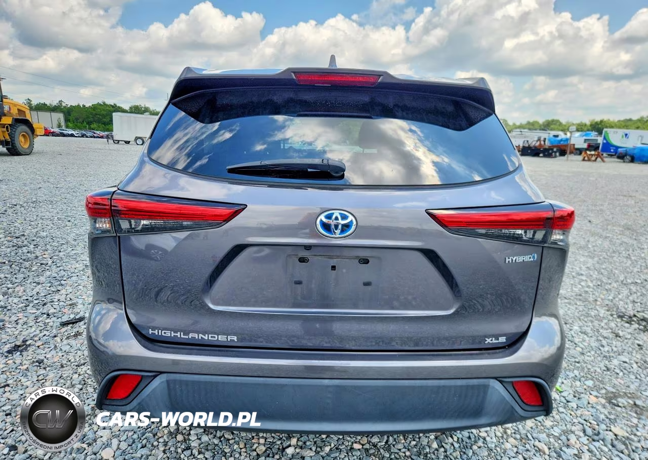 2022 Toyota Highlander Hybrid Xle VIN:5TDGARAH7NS509897 - 6