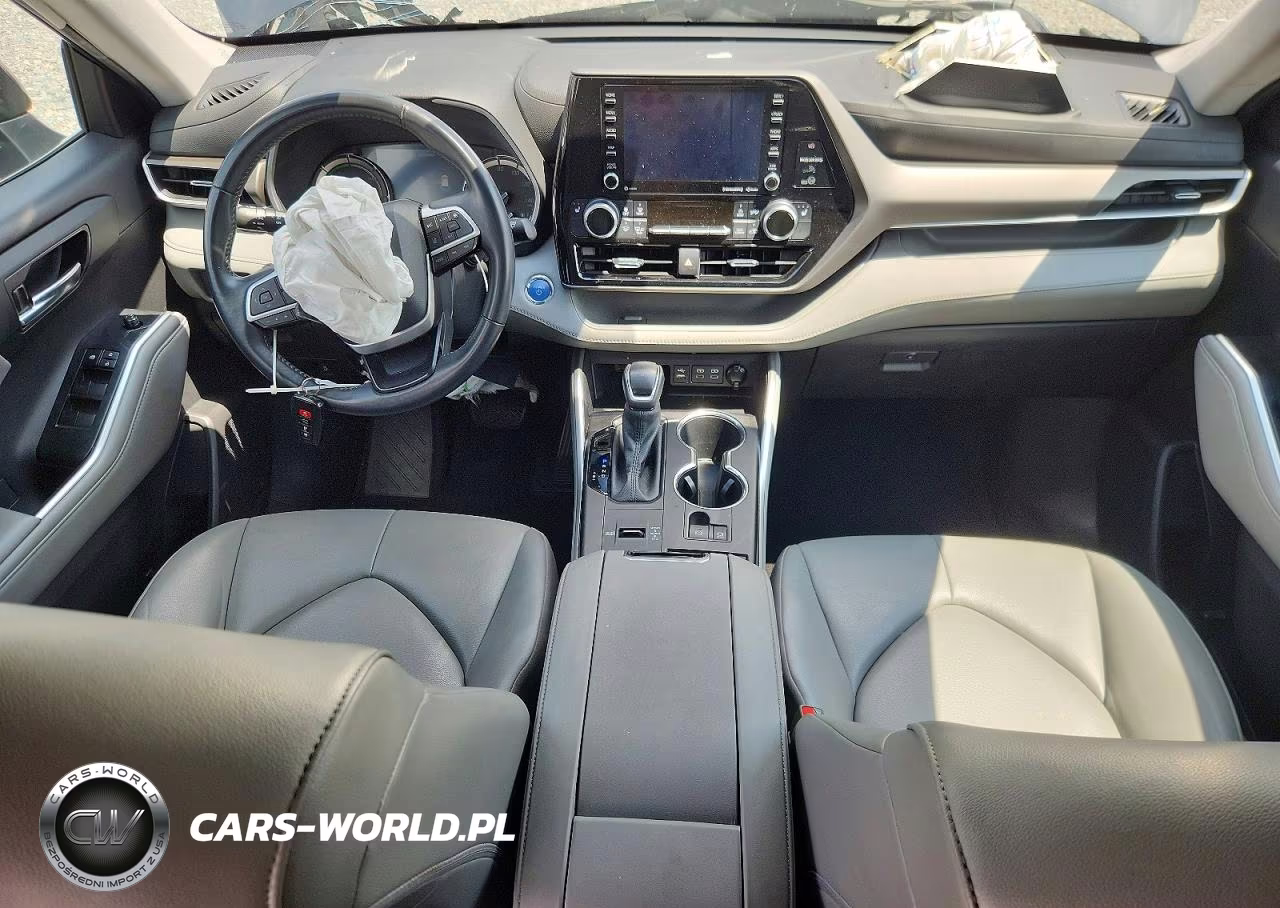 2022 Toyota Highlander Hybrid Xle VIN:5TDGARAH7NS509897 - 8