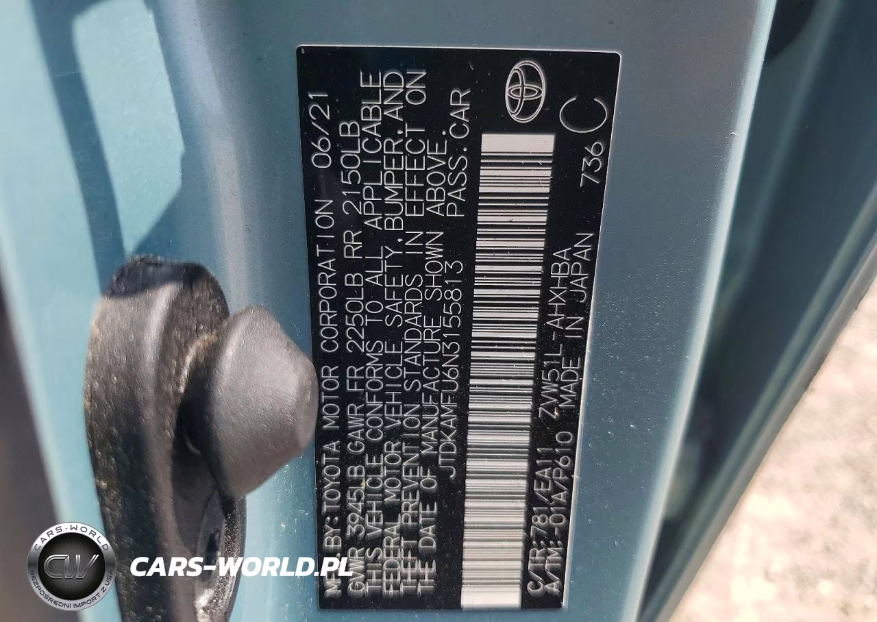 2022 Toyota Prius Limited VIN:JTDKAMFU6N3155813 - 13