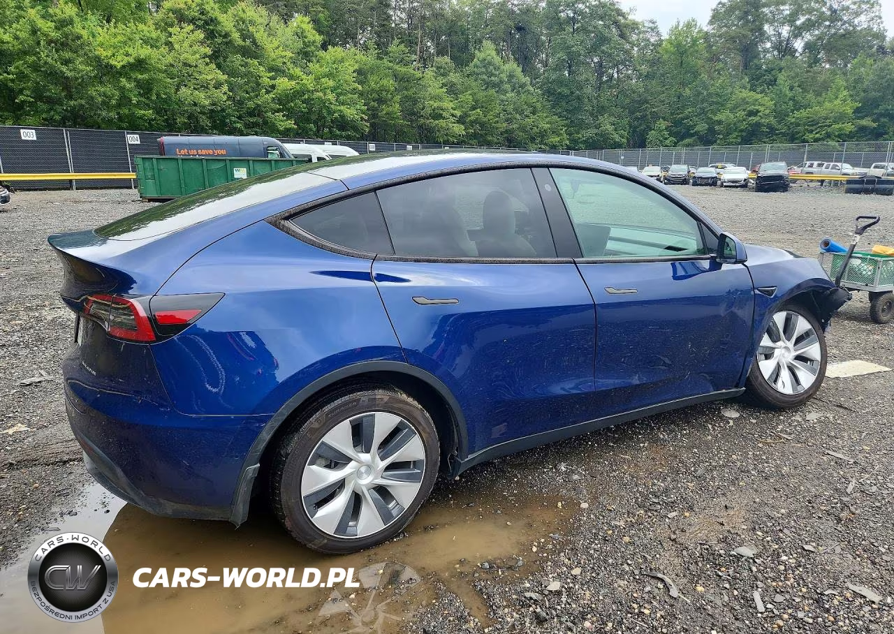 2021 Tesla Model Y VIN:5YJYGDEE3MF303680 - 3