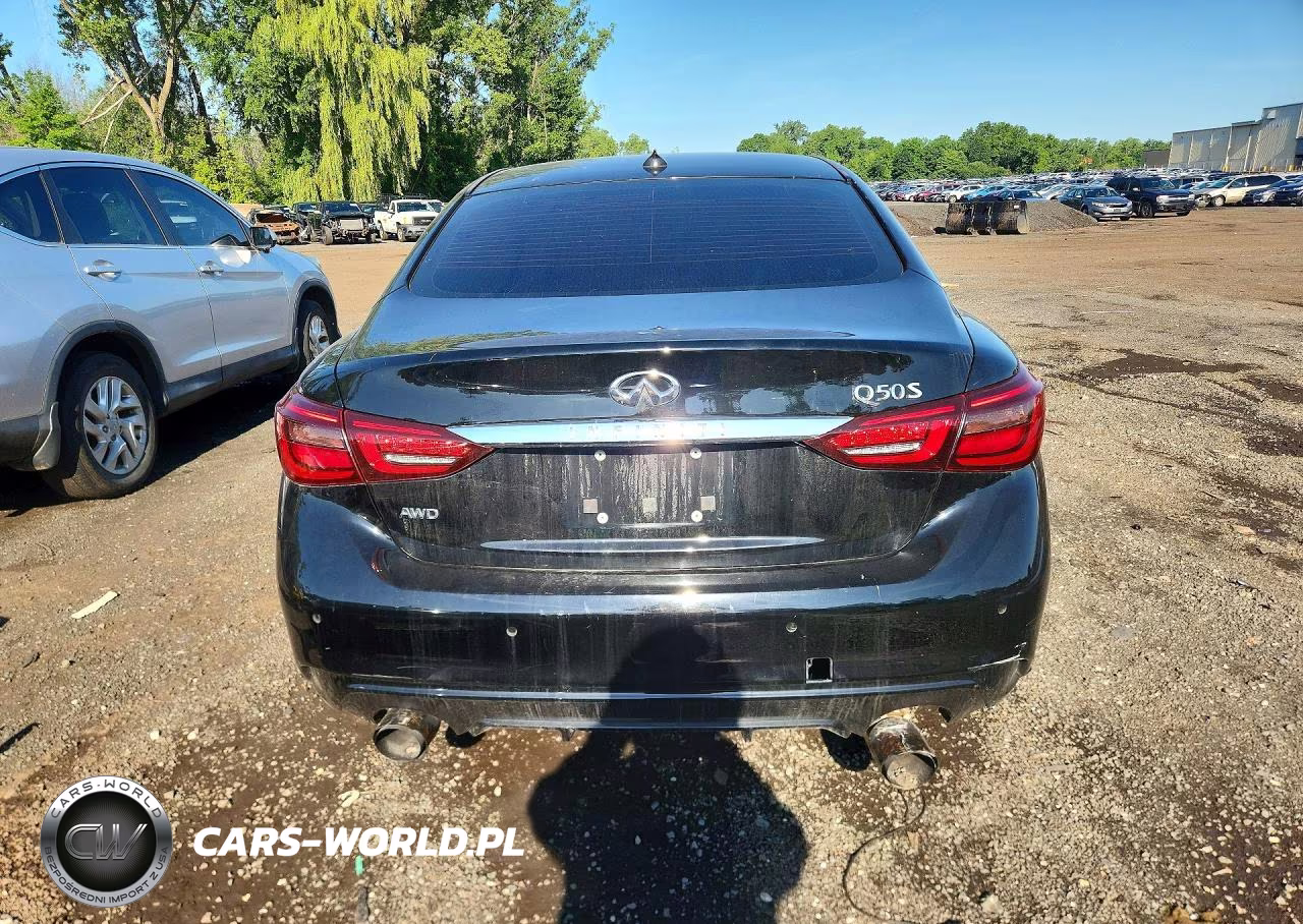 2019 Infiniti Q50 3.0T Sport VIN:JN1EV7AR0KM555431 - 6