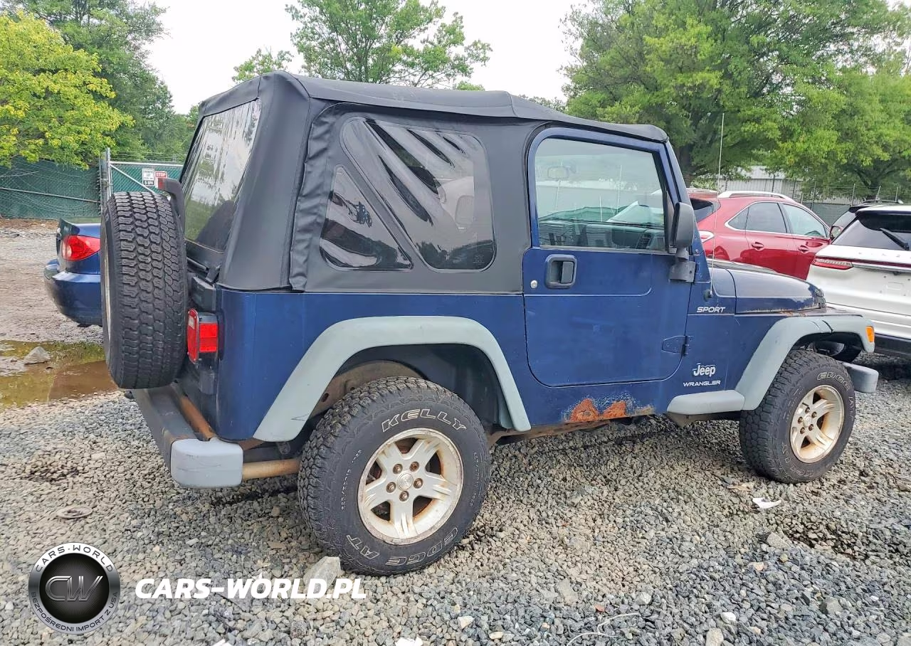 2006 Jeep Wrangler - Tj Sport VIN:1J4FA49S66P782382 - 3