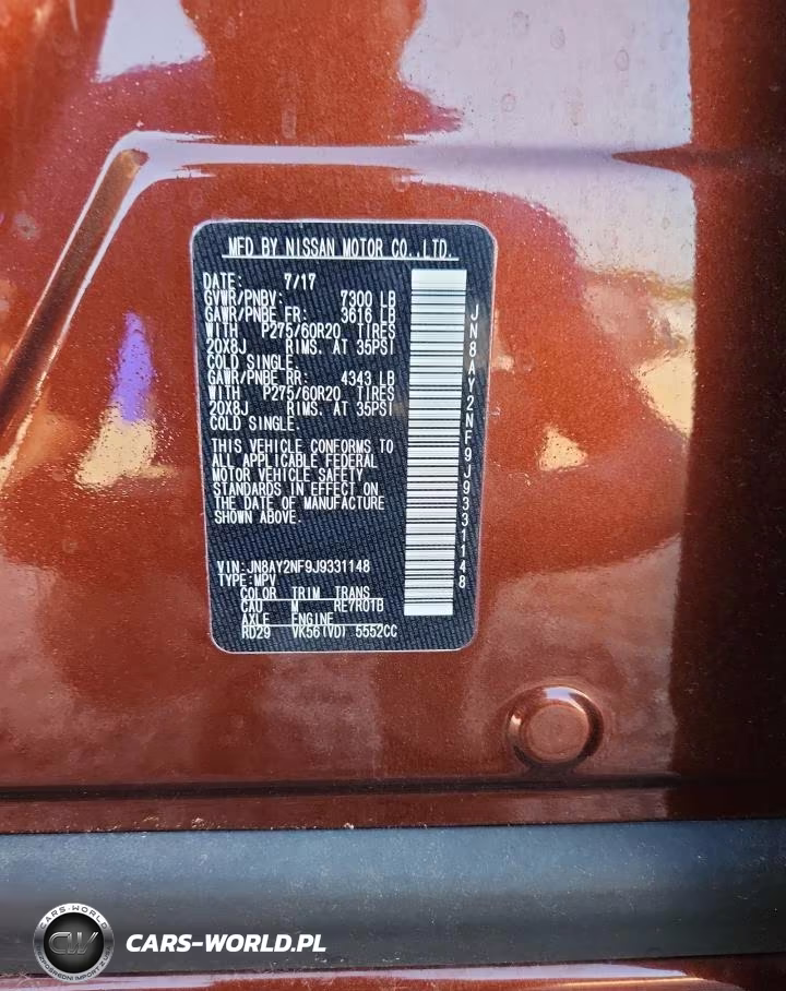 2018 Nissan Armada Platinum VIN:JN8AY2NF9J9331148 - 13