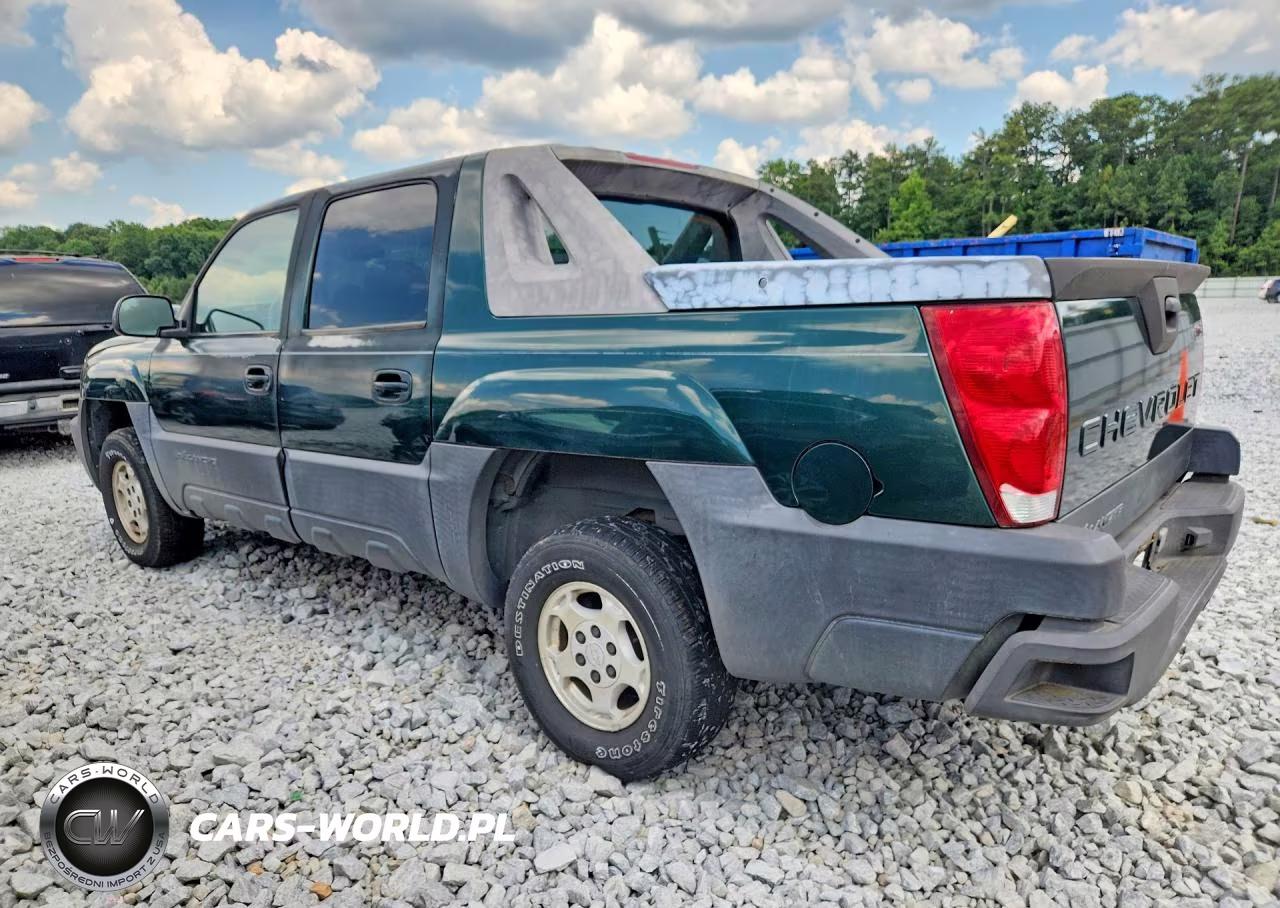 2003 Chevrolet Avalanche C1500 VIN:3GNEC13T73G126596 - 2