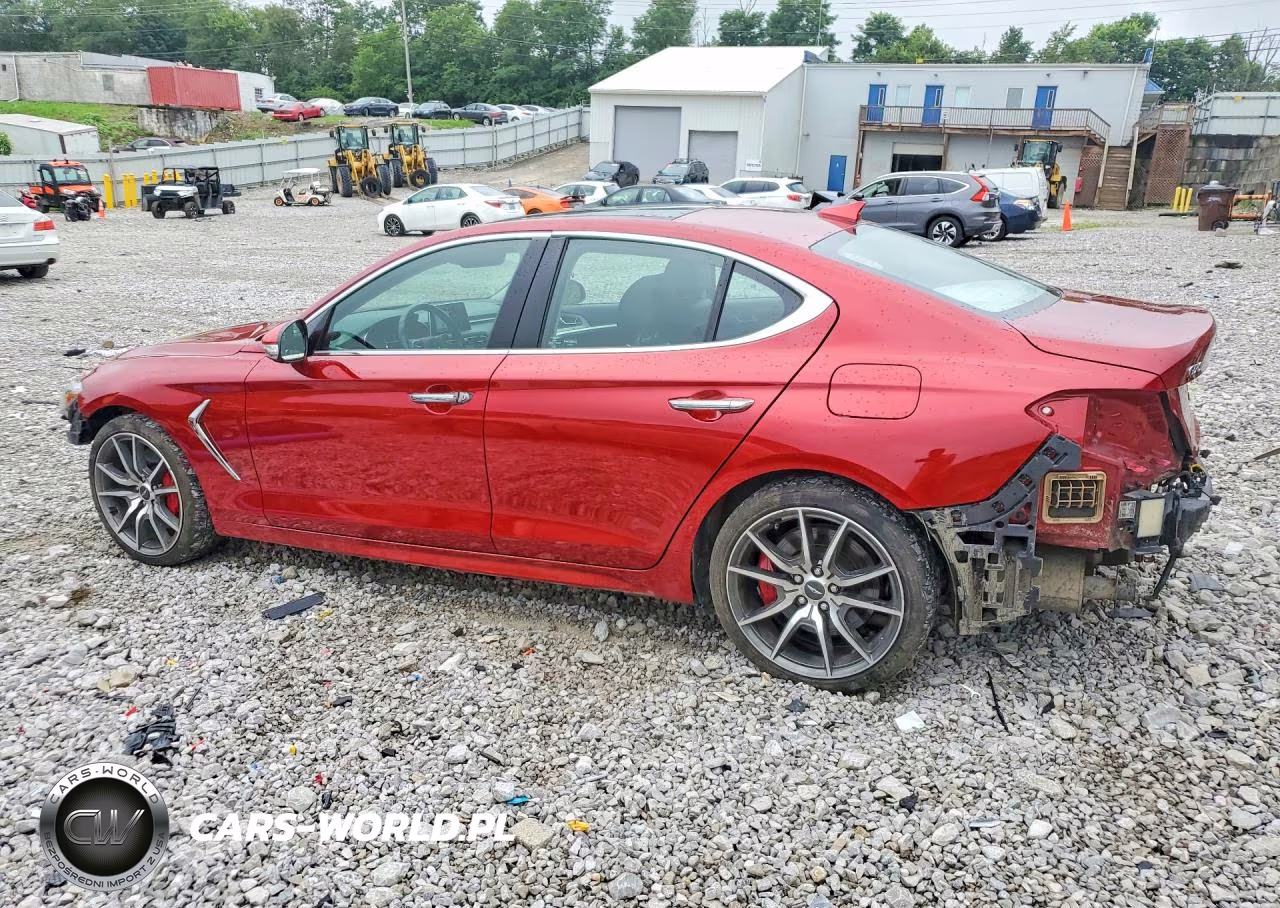 2021 Genesis G70 3.3T VIN:KMTG74LEXMU074261 - 2