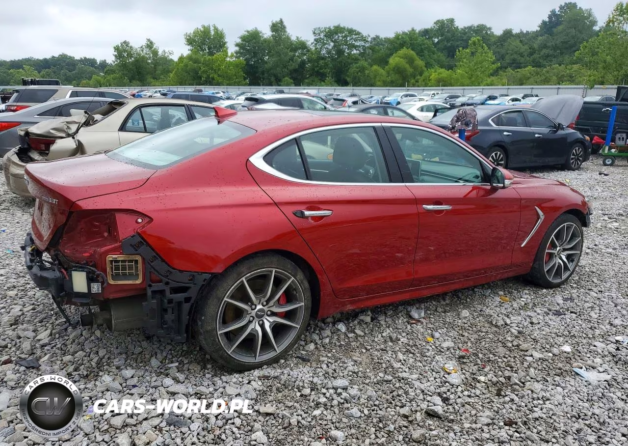 2021 Genesis G70 3.3T VIN:KMTG74LEXMU074261 - 3