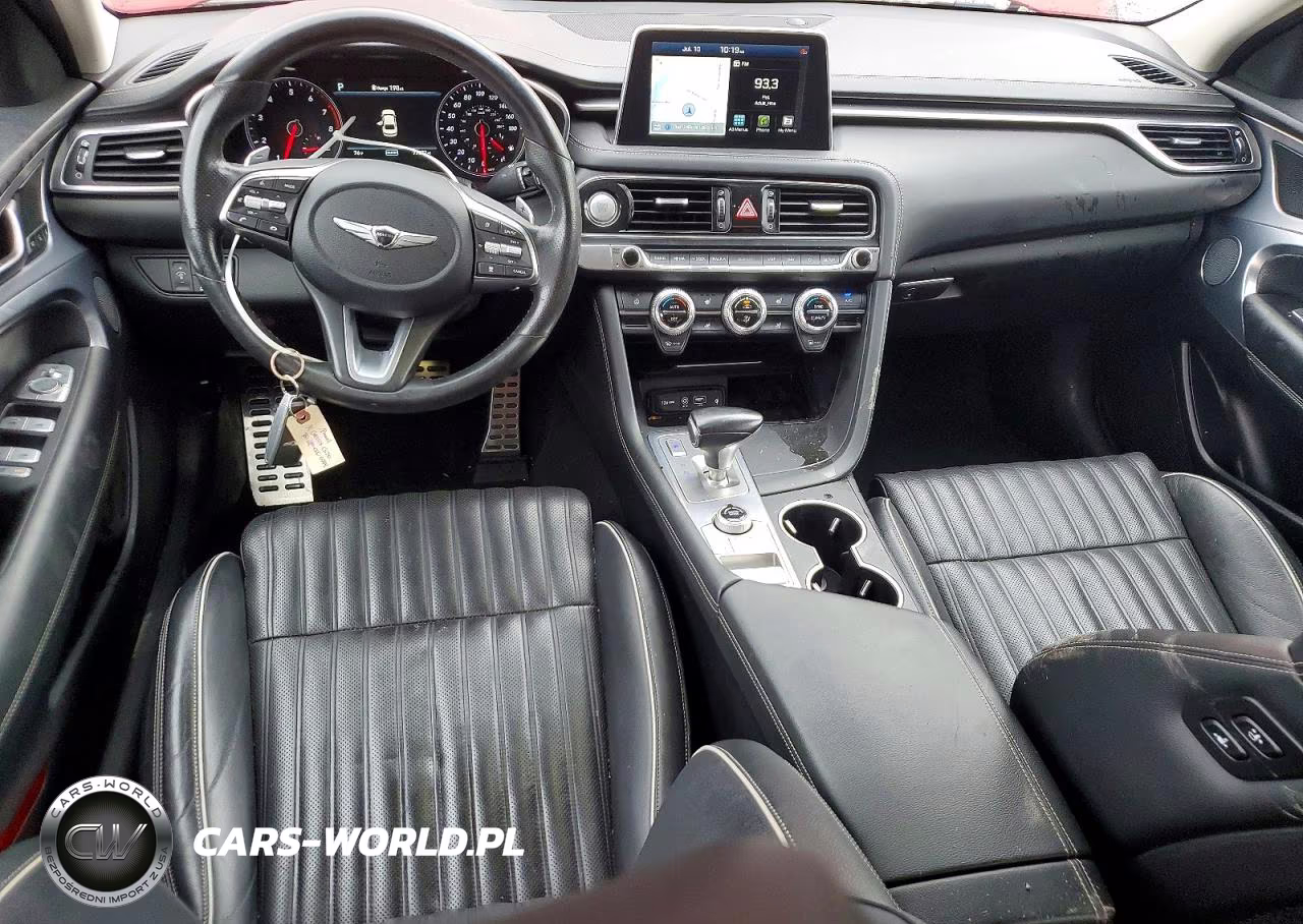 2021 Genesis G70 3.3T VIN:KMTG74LEXMU074261 - 8