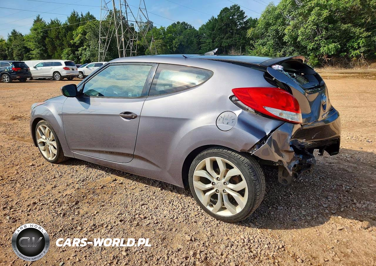 2013 Hyundai Veloster Base VIN:KMHTC6ADXDU137322 - 2