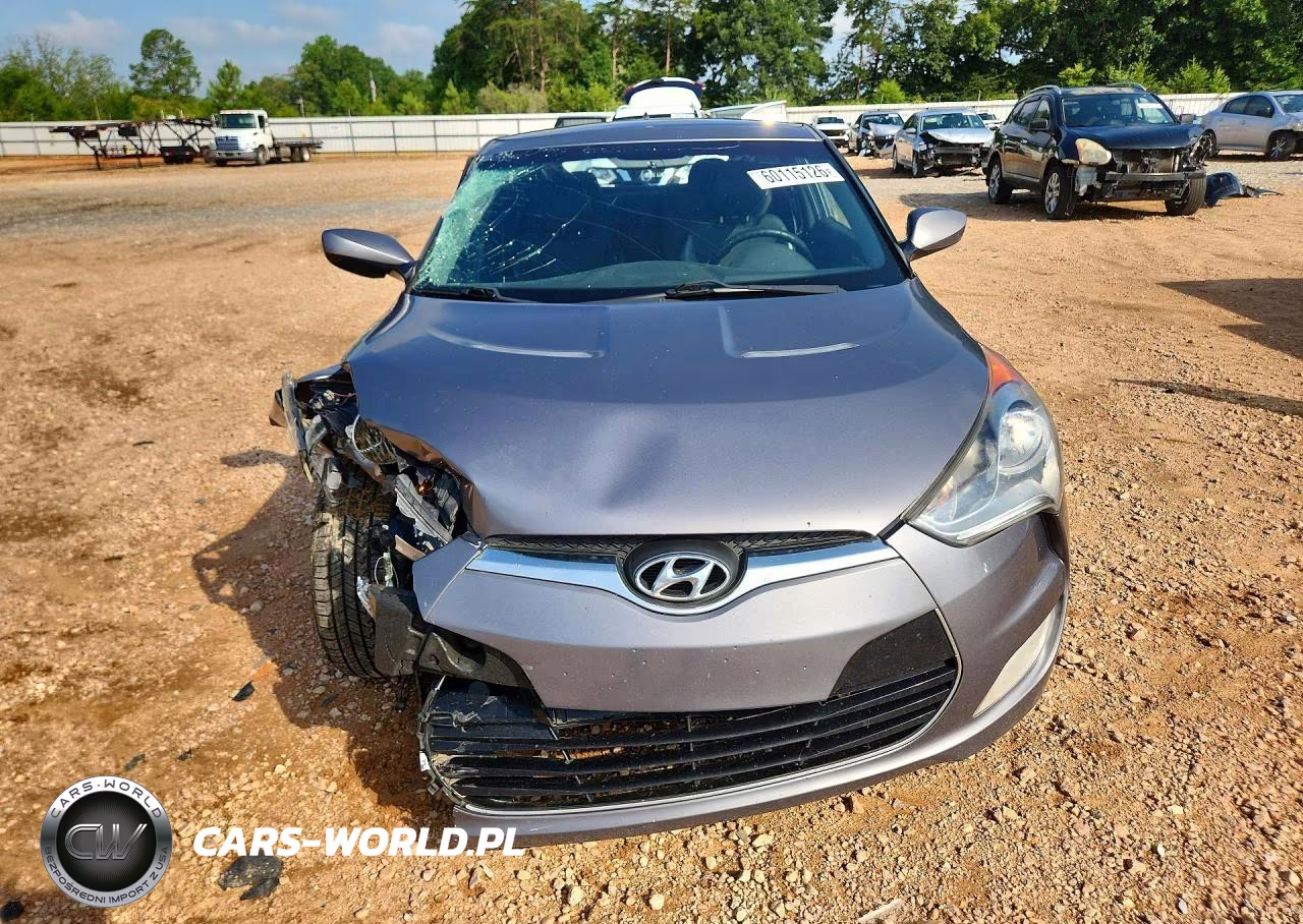 2013 Hyundai Veloster Base VIN:KMHTC6ADXDU137322 - 5