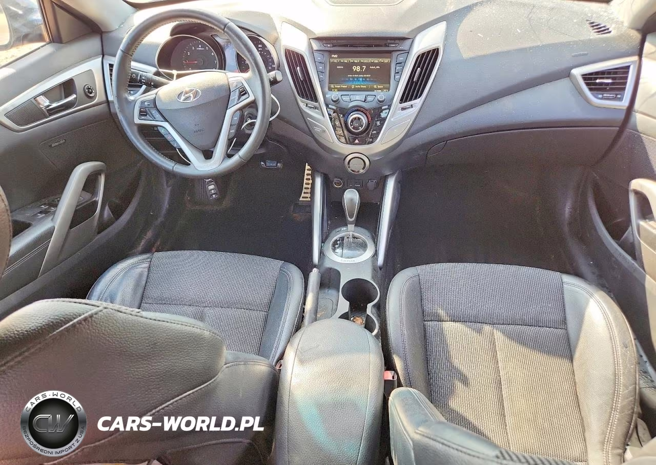2013 Hyundai Veloster Base VIN:KMHTC6ADXDU137322 - 8