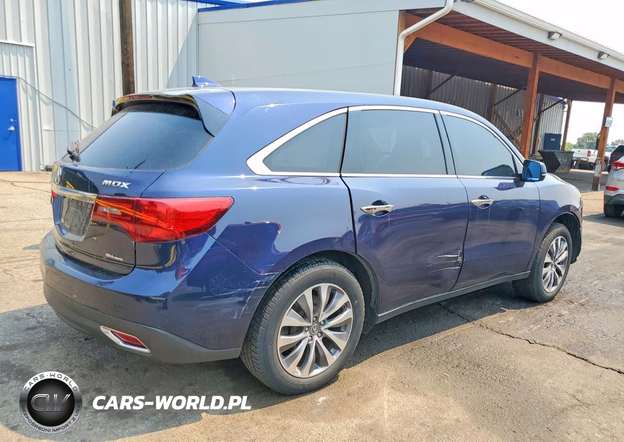 2014 Acura Mdx Technology VIN:5FRYD4H40EB018026 - 3