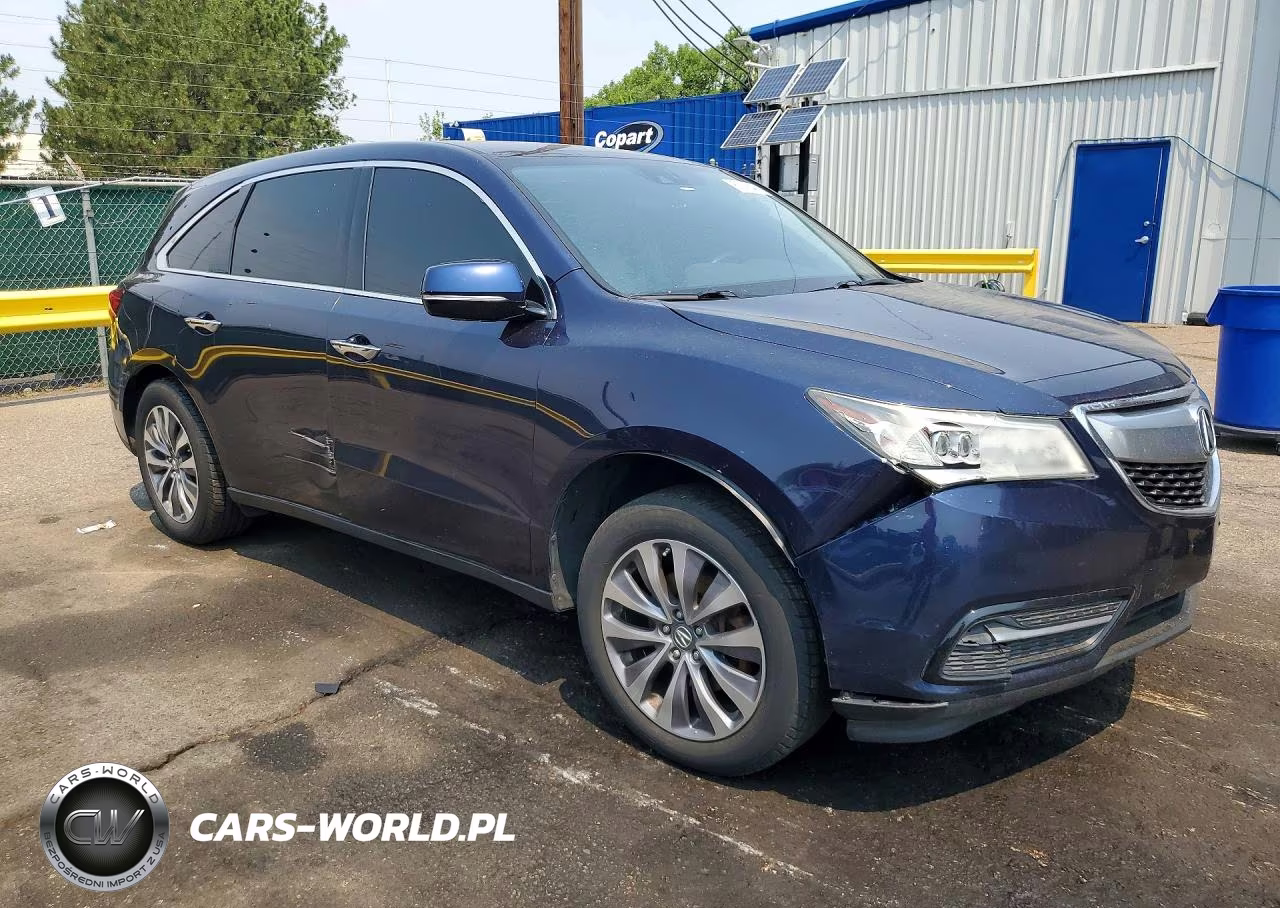 2014 Acura Mdx Technology VIN:5FRYD4H40EB018026 - 4