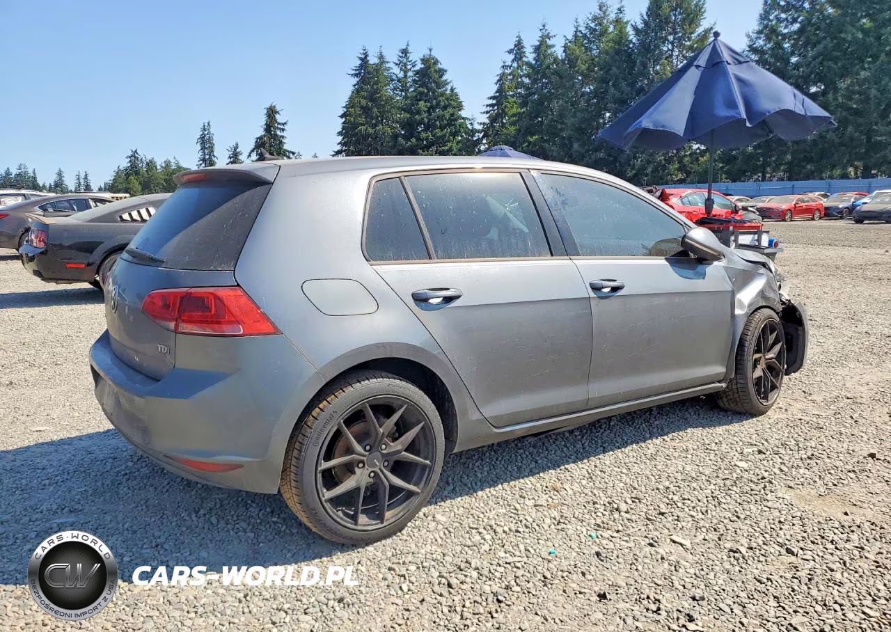 2015 Volkswagen Golf Tdi VIN:3VW2A7AU8FM012948 - 3