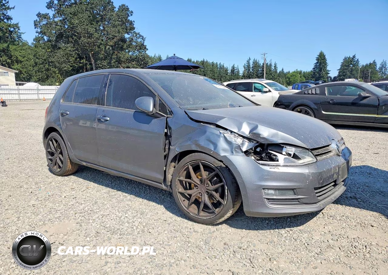 2015 Volkswagen Golf Tdi VIN:3VW2A7AU8FM012948 - 4