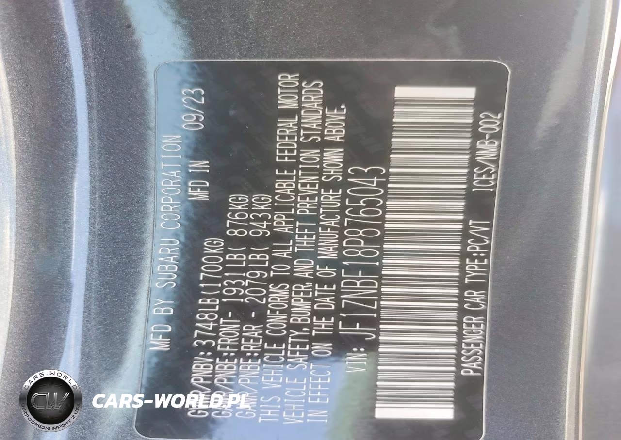 2023 Toyota Gr 86 Premium VIN:JF1ZNBF18P8765043 - 12