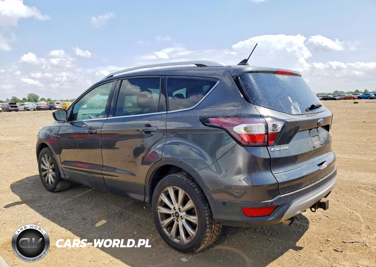 2018 Ford Escape Titanium VIN:1FMCU9J9XJUA80593 - 2