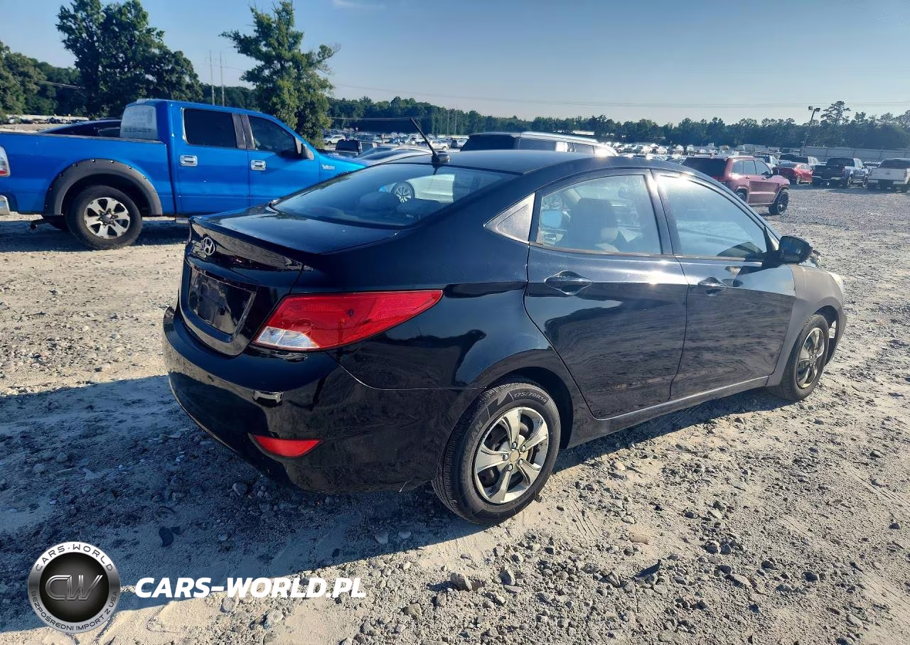 2016 Hyundai Accent Se VIN:KMHCT4AE8GU003927 - 3