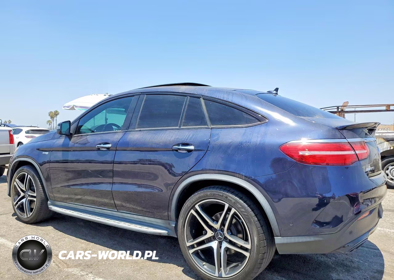 2019 Mercedes-Benz Gle Coupe 43 Amg VIN:4JGED6EB3KA147672 - 2