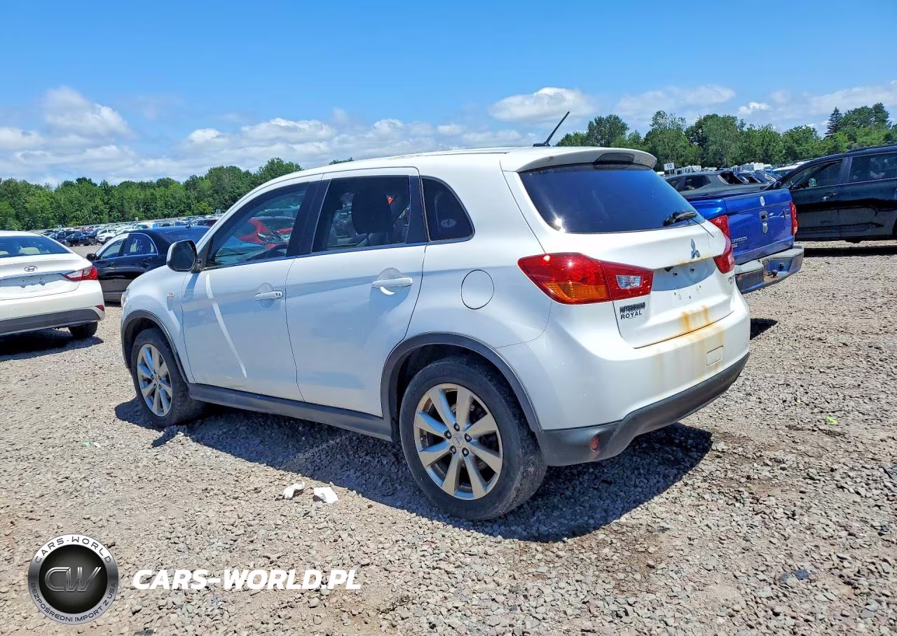 2014 Mitsubishi Outlander Sport Se VIN:4A4AR4AU6EE024860 - 2