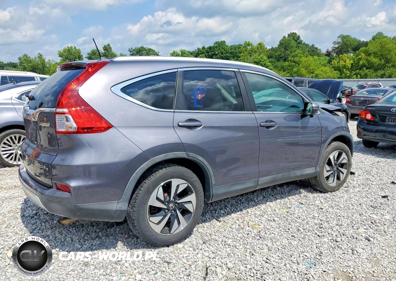 2016 Honda Cr-V Touring VIN:5J6RM4H92GL063576 - 3