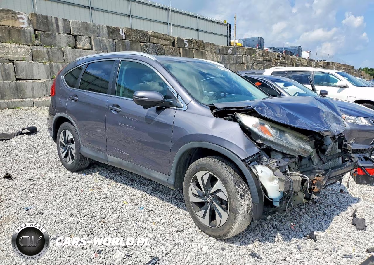 2016 Honda Cr-V Touring VIN:5J6RM4H92GL063576 - 4