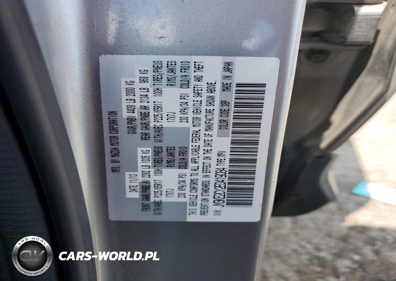 2014 Mazda Cx-5 Touring VIN:JM3KE2CY2E0419084 - 12