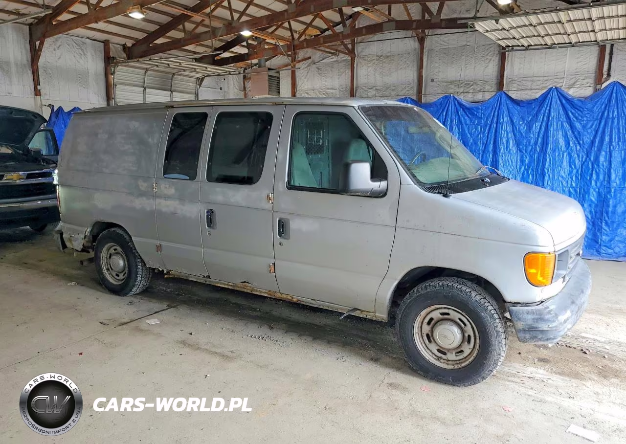 2006 Ford E150 Delivery Van VIN:1FTRE14W36DA48655 - 4